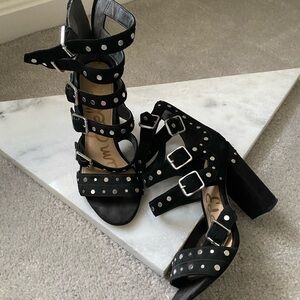 Sam Edelman Suede cutout heels